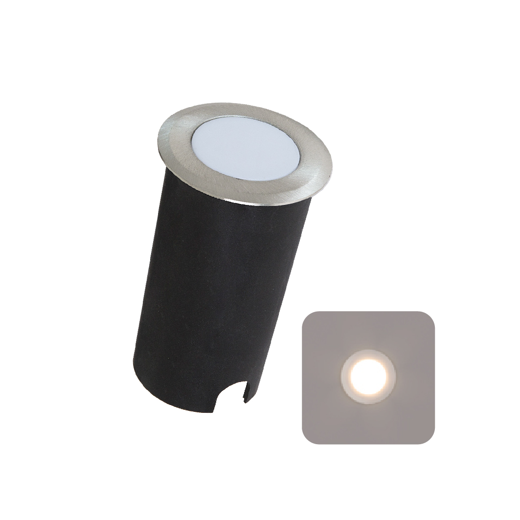 BALIZADOR 1,8W - PRATA 12V